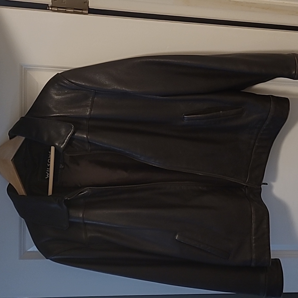Leather jacket